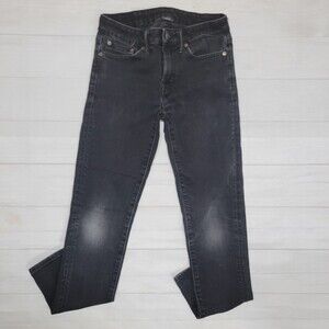 AMERICAN EAGLE Mens Black Skinny Jeans Size 28